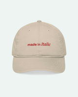 Made in italic